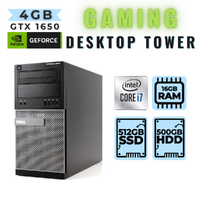 Dell OptiPlex 9020 Gaming Desktop i7-4790 4.0GHz 16GB RAM 512GB SSD 4GB GTX 1650 image
