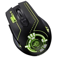 Morrologic X-Craft Trek 1000 Gaming Mouse, 5 Programmable buttons, 3200 CPI
