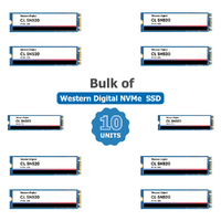 Bulk of 10x Western Digital SN520 PCIe NVMe M.2 2280 128GB SSD (SDAPNUW)
