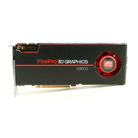 AMD ATI FirePro V9800 GDDR5 4GB Graphics Card - High Profile, PCIe 2.0 x16 image