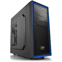 DeepCool Tesseract Mid-Tower Desktop Case (Black/Blue) - Brand NEW Original Box image