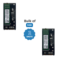 Bulk of 2x Branded 128GB M.2 Solid State Drive to 2.5" SATA Bracket SSD for Laptop Desktop image