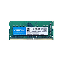 Micron Crucial 8GB DDR4 3200MHz SODIMM 1.2V CL22 - Laptop RAM Memory Module