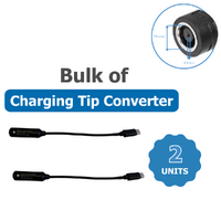Bulk of 2x Charging Tip Converter from 7.4mm * 5.0mm to USB-C 65W Adapter For Charger