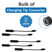 Bulk of 5x Charging Tip Converter from 7.4mm * 5.0mm to USB-C 65W Adapter For Charger image