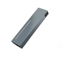 M.2 SSD Enclosure + 128GB SSD / Portable 2-in-1 External Drive / Tool-Free USB-C Adapter image