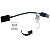 Targus USB-C (Female) to USB-A (Male) 3.0 - Black Cable Adapter image