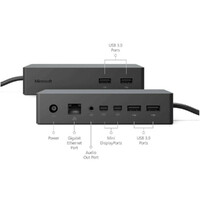 Microsoft Surface Docking Model 1661 with Adapter for Surface Go, Pro, Laptop, Book