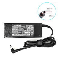 Genuine Toshiba 120W Laptop Charger 19V (6.32A) Small Barrel 5.5 x 2.5mm Adapter For Satellite, Qosmio AiO image