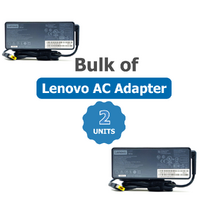 Bulk of 2x Genuine Lenovo Laptop Charger 90W 20V (4.5A) Square Tip AC Adapter - For ThinkPad image