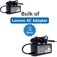 Bulk of 2x Genuine HP 65W Laptop Charger 19.5V (3.33A) Blue Tip 4.5mm x 3.0mm AC Adapter For EliteBook Laptops image