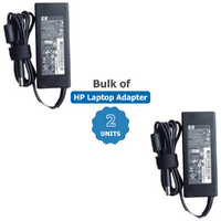 Bulk of 2x Genuine HP 65W Laptop Charger 19.5v 3.33A - 7.4 x 5.5mm for EliteBook, Elitedesk Mini Series image