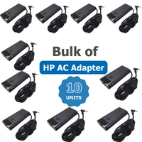 Bulk of 10x Genuine HP 150W Laptop Charger 19.5V, 7.7A, 4.5x3.0mm Blue Tip AC Adapter