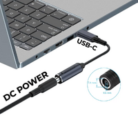 Genuine HP 65W AC Power Adapter 19.5v - 3.33A 7.4 mm * 5.0mm + USB-C Adapter image