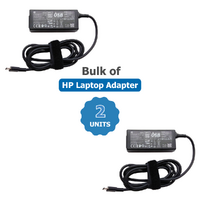 Bulk of 2x Genuine HP 45W USB-C Laptop Charger 15.0V (3.0A) AC Adapter image