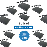 Bulk of 10x Dell WD15 Docking Station 4K FHD Display USB Type-C adapter Support HDMI | USB image
