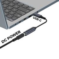 Genuine Dell 65W AC Power Charger 19.5v - 3.34A 7.4mm x 5.0mm + USB C Adapter image