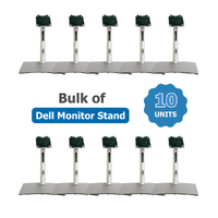 Bulk of 10x Dell U3421WE Curved Monitor Stand - Height Adjustable, Fits 34