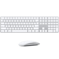 Apple Magic Wireless Keyboard A1843 With Numeric Keypad + Magic Mouse 2 A1657 image