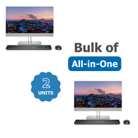 Bulk of 2x HP EliteOne 800 G5 All-in-One 23.8" Touch i5-9500 6-cores 4.4GHz 256GB 16GB RAM image