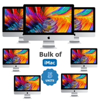 Bulk of 5x Apple iMac 21.5" A1418 (Late-2012) i7-3770s 3.1GHz 16GB RAM 1TB HDD, Catalina OS