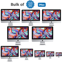 Bulk of 10x Apple iMac A1418 21" (Mid 2017) All-in-One i5-7360U 2.3GHz 8GB RAM 256GB SSD Ventura image