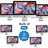 Bulk of 5x Apple iMac A1418 21" (Mid 2017) All-in-One i5-7360U 2.3GHz 8GB RAM 256GB SSD Ventura image