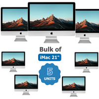 Bulk of 5x Apple iMac A1418 Retina 21" FHD i5-7360U 3.6GHz 16GB RAM 1TB Fusion (2017)