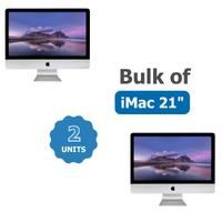 Bulk of 2x Apple iMac 21" A1418 FHD i5-7360U 3.6GHz 8GB RAM 1TB HDD Ventura (Mid 2017) image