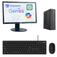 Windows 11 PC Bundle i5 32GB RAM SSD+HDD + 24" Monitor + Keyboard & Mouse