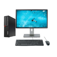 Lenovo M910s SFF Bundle Desktop PC i5-6500 3.6GHz 480GB SSD 16GB RAM + 24" Monitor
