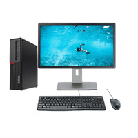 Lenovo M910s SFF Bundle Desktop PC i5-6500 3.6GHz 128GB SSD 16GB RAM + 24" Monitor image