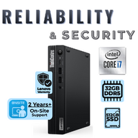 Lenovo ThinkCentre M70q Gen 5 Tiny Desktop i7-14700T 20-Cores 512GB 32GB RAM - WTY Sept 2028 image