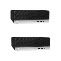 Bulk of 2x HP ProDesk 400 G4 SFF Desktop i5-7500 3.4GHz 8GB RAM 128GB SSD
