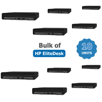 Bulk of 10x HP EliteDesk 800 G6 Mini Desktop PC i5-10500T Six-Core 2.3GHz 2TB 32GB RAM image