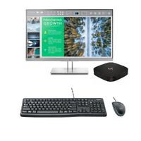 HP Elite Slice G2 MS-SRS Mini Bundle Desktop i5-7500T 2.7GHz 16GB RAM 480GB + 24" Monitor