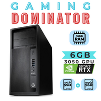 HP Z240 Gaming Desktop Tower i7 / Xeon 3.6GHz 16GB RAM 256GB SSD+HDD 6GB RTX 3050 image