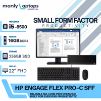 HP Engage Flex Pro-C SFF Retail System i5-8500 6-core 256GB 16GB RAM+22