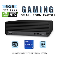 HP EliteDesk 800 G8 SFF Gaming Desktop i9-11900 8-Core 512GB 32GB RAM RTX 3050 6GB image