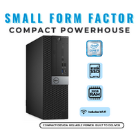 Dell OptiPlex 7050 SFF Desktop Computer i7-6700 3.4GHz 32GB RAM 512GB NVMe SSD
