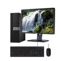 Dell OptiPlex 7040 Full Bundle Desktop i5-6500 8GB RAM 480GB SSD + 22" HD Monitor