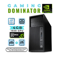 HP Z240 Gaming Desktop Tower i7-6700 3.4GHz 16GB RAM 1TB SSD + 4GB GTX 1650 image