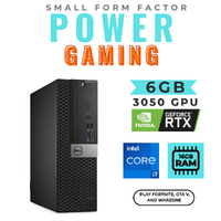 Dell 7050 SFF Gaming Desktop PC i7-7700 4.2GHz 512GB 16GB RAM 6GB RTX 3050