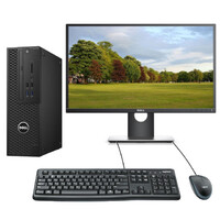 Dell 7050 SFF Bundle Desktop i7-6700 3.4GHz 16GB RAM 512GB NVMe SSD + 24" Monitor image