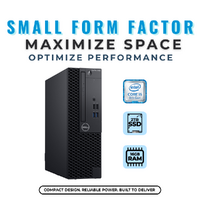 Dell OptiPlex 3060 SFF Desktop i5-8500 Six-Cores 3.0GHz 16GB RAM 2TB SSD Windows 11 image
