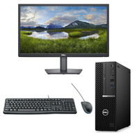 Dell 5080 SFF Bundle Desktop i7-10700 8-Core 512GB 16GB RAM Wi-Fi Bluetooth + NEW 22" Monitor image