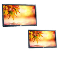 Bulk of 2x LG 24" FLATRON E2411PU FHD LCD Monitor (1920x1080) Built with Speakers - NO STAND image