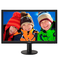 Phillips 273V5L 27" LCD Monitor Display /Full HD 1080p /Built-in Speakers