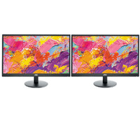 Bulk of 2x AOC E2770SH 27-inch Full HD Display LED LCD Monitor /Speakers/HDMI/VGA image