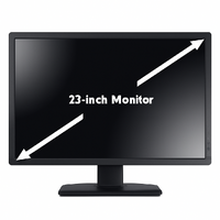 Generic 23" Monitor Display